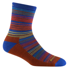 Kids Zebra Canyon Micro Crew Lightweight Hiking Sock-Last Chance